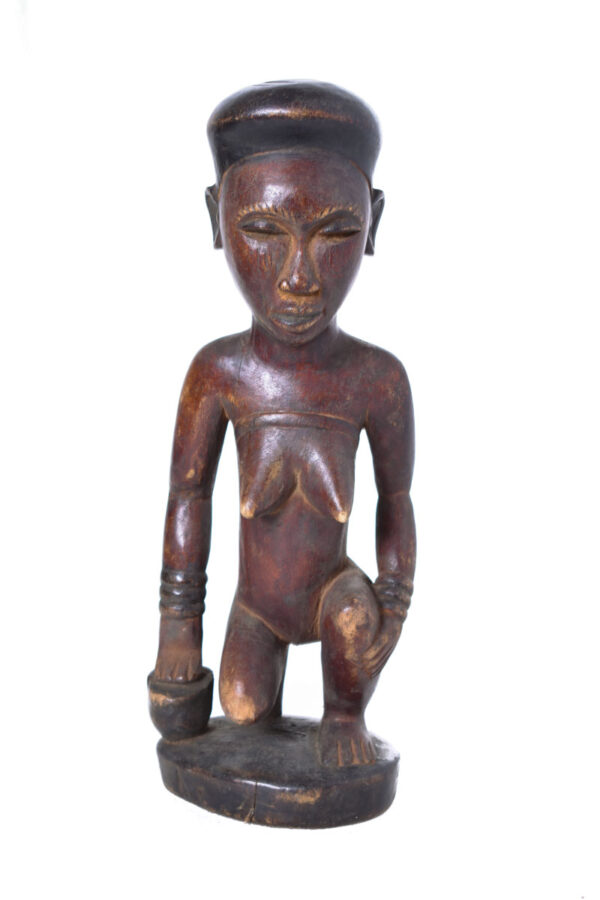 Ancestor figure - Wood - Chokwe - Congo