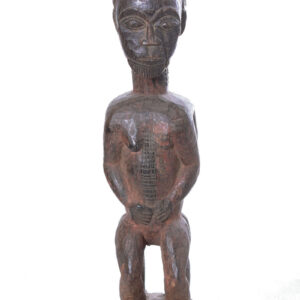 Janus figure - Baule - Wood - Ivory Coast - Asian African Art