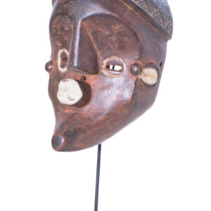 Initiation mask - Wood - Lwalwa - Congo