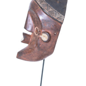 Initiation mask - Wood - Lwalwa - Congo