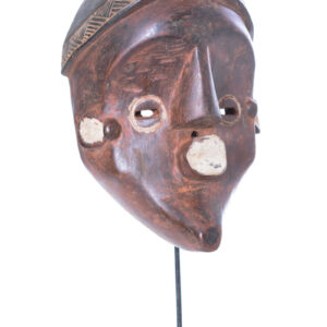 Initiation mask - Wood - Lwalwa - Congo