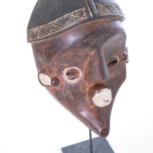 Initiation mask - Wood - Lwalwa - Congo