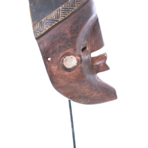 Initiation mask - Wood - Lwalwa - Congo