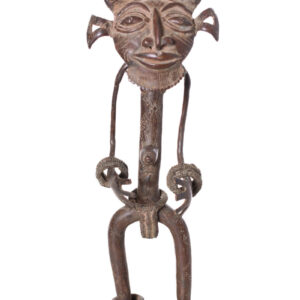 Ancestor figure - Bronze - Tikar - Cameroon