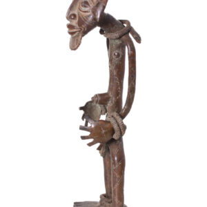 Ancestor figure - Bronze - Tikar - Cameroon