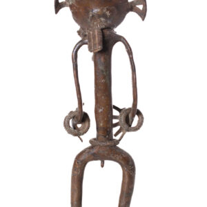 Ancestor figure - Bronze - Tikar - Cameroon