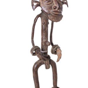 Ancestor figure - Bronze - Tikar - Cameroon