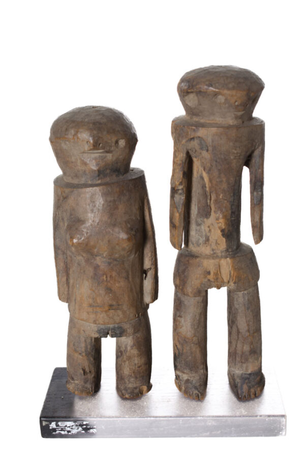 Ancestor couple - Wood - Moba - Togo