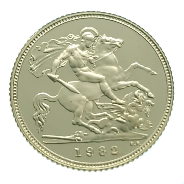 United Kingdom 1/2 Sovereign 1982 Elizabeth II
