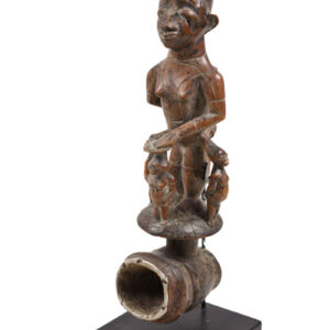 Ceremonial Pipe - Wood- Mangbetu- Congo
