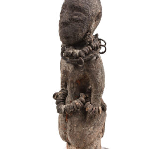 Fetish figure - Wood - Fon - Benin - Schädler certificate