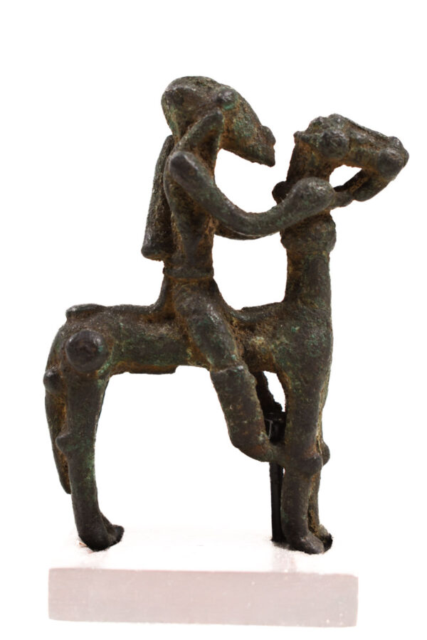 Equestrian Figure - Bronze - Dogon - Mali