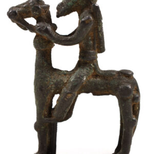 Equestrian Figure - Bronze - Dogon - Mali