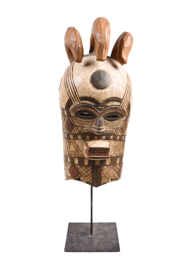 Mask - Wood - Tetela - Congo