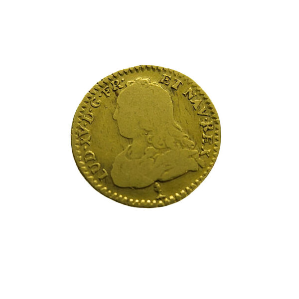 France 1/2 Louis d`or 1726-P Dijon - Louis XV