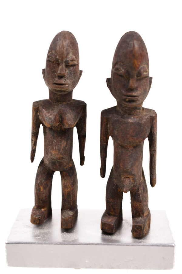 Ancestor couple - Wood - Lobi - Burkina Faso