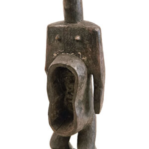 Anthropomorphic cup - Wood - Koro - Nigeria