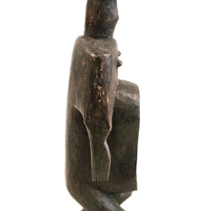 Anthropomorphic cup - Wood - Koro - Nigeria