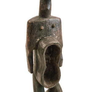 Anthropomorphic cup - Wood - Koro - Nigeria