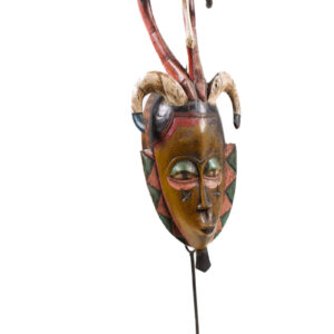 Dance mask - Wood - Guro - Ivory Coast