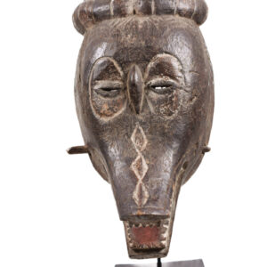 Buffalo mask - Wood - Guro Zamble - Ivory Coast