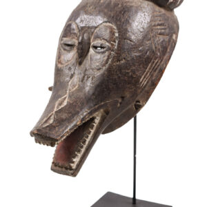 Buffalo mask - Wood - Guro Zamble - Ivory Coast