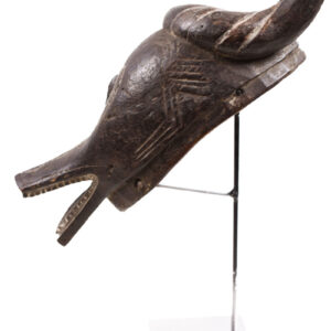 Buffalo mask - Wood - Guro Zamble - Ivory Coast