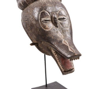 Buffalo mask - Wood - Guro Zamble - Ivory Coast