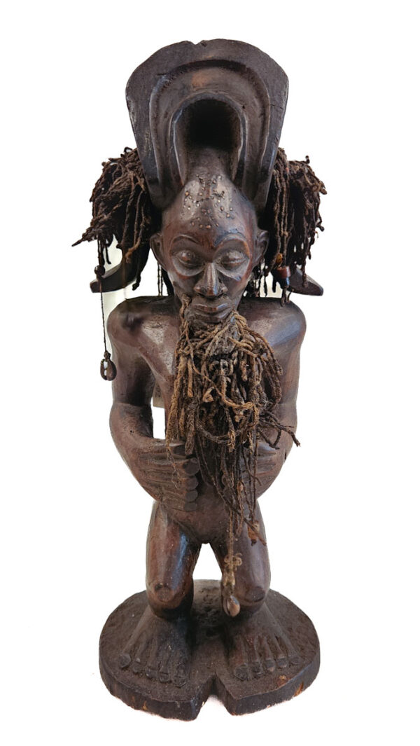 Tshibinda Figure - Wood - Chokwe - Congo