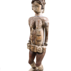 Ancestor Figure - Wood - Urhubo - Nigeria