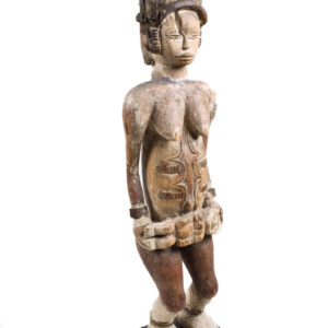 Ancestor Figure - Wood - Urhubo - Nigeria