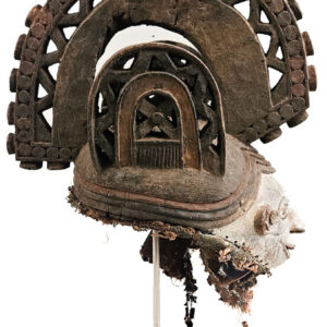 Mask - Wood - Agbogho Mmwo - Igbo / Ibo - Nigeria