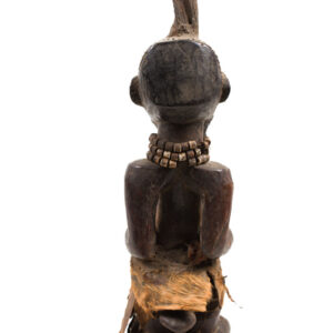 Power Figure - Wood, Horn, Metal - Songye - Congo