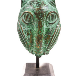 Leopard Head - Bronze - Benin