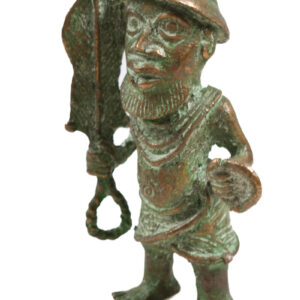 Figure - Bronze - In the style of Edo / IFE - Benin