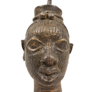 Head of a Queen - Bronze - In the style of Edo / IFE - Benin