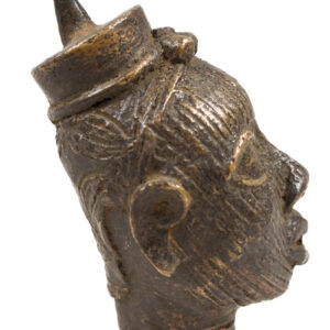 Head of a Queen - Bronze - In the style of Edo / IFE - Benin