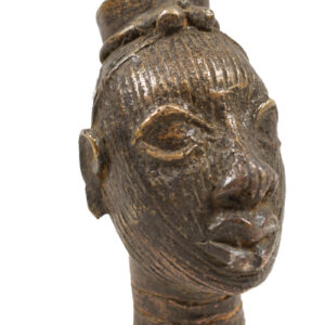 Head of a Queen - Bronze - In the style of Edo / IFE - Benin