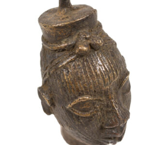 Head of a Queen - Bronze - In the style of Edo / IFE - Benin