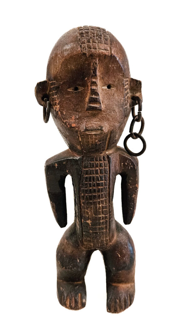 Ancestor figure - Wood - Ngbaka - Congo DRC