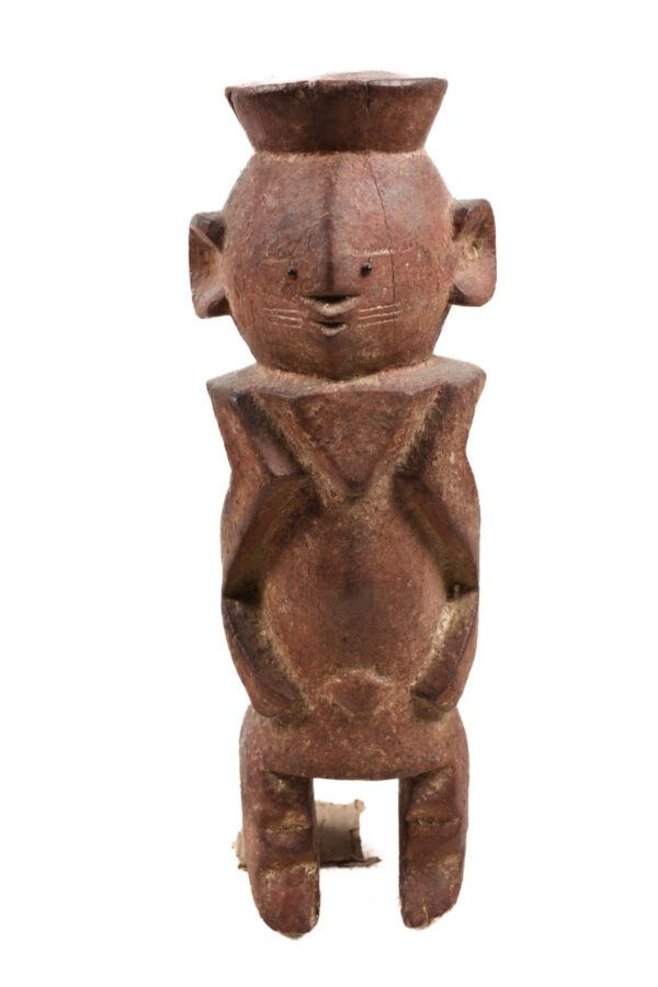 Ancestor figure - Wood - Chamba - Nigeria