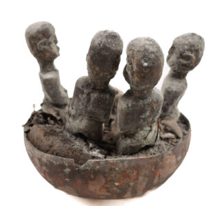 Fetish bowl- Wood - Fon - Benin