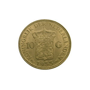 Nederland 10 Gulden 1933 Wilhelmina