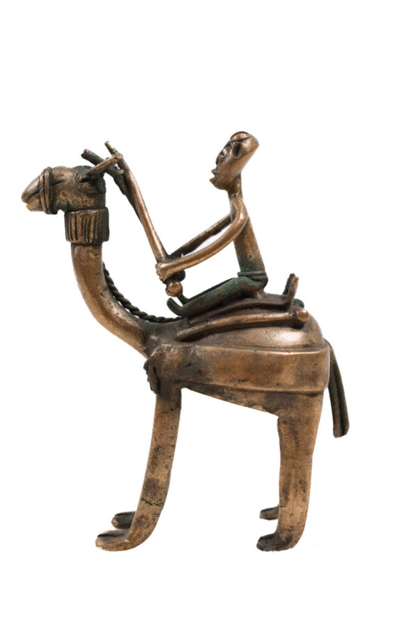 Goldweight figure - Bronze - Ashanti - Ghana