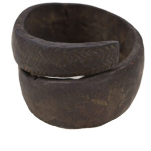 Snake currency / bracelet - Lobi - Bronze - Iron - Burkina Faso