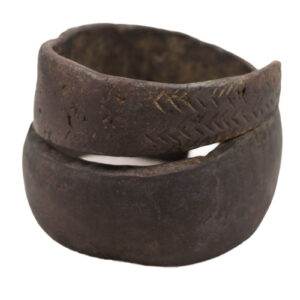 Snake currency / bracelet - Lobi - Bronze - Iron - Burkina Faso