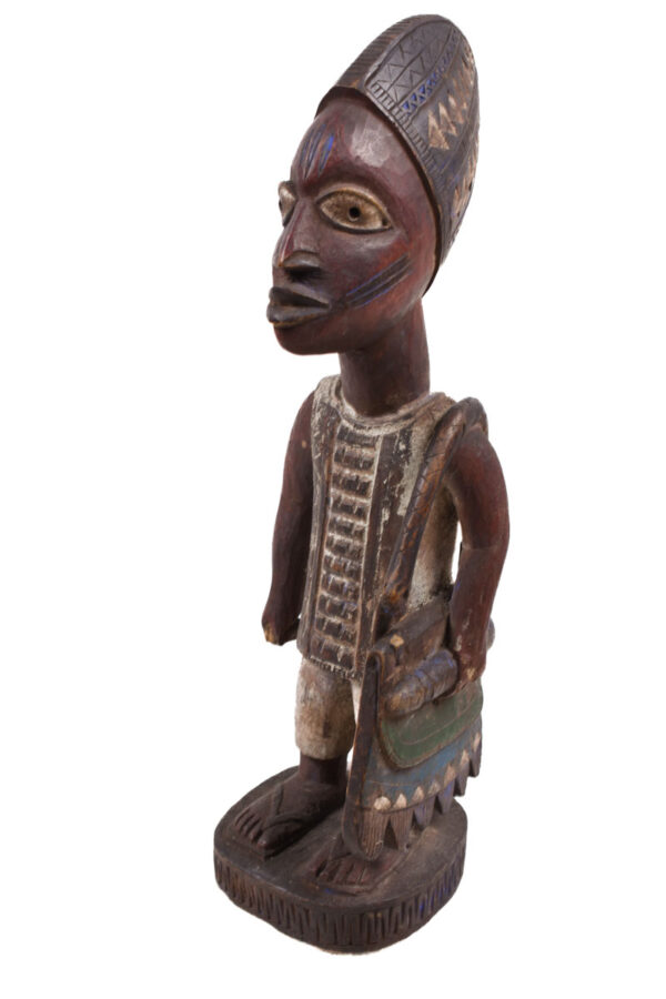 Ancestor figure - Wood - Yoruba - Nigeria