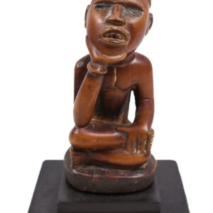 Figure - Wood, Glass - Yombe - Congo