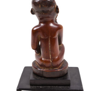 Figure - Wood, Glass - Yombe - Congo