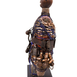 Fertility Doll - Beads, Wood - Namji - Cameroon